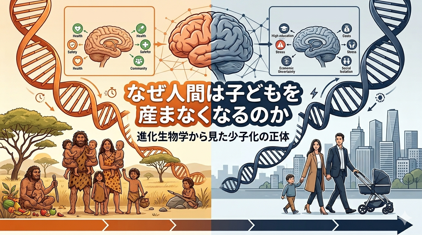 なぜ人間は子どもを産まなくなるのか――進化生物学から見た少子化の正体